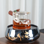 耐热玻璃茶壶内胆玻璃过滤泡茶壶加厚耐高温煮茶壶器家用茶具套装
