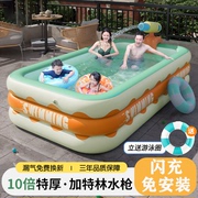充气游泳池儿童家用加厚洗澡桶宝宝婴儿大人小孩户外室外家庭水池