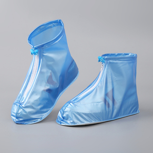 雨鞋套防水防滑加厚耐磨鞋套，男女下雨天脚套雨靴，套儿童中高筒水鞋