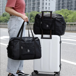 手提出行旅行包轻便可套拉杆箱的学生住校住宿行李袋女士短期出门