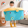 儿童玩具收纳箱家用整理箱大容量塑料盒子宝宝书本衣物零食储物箱