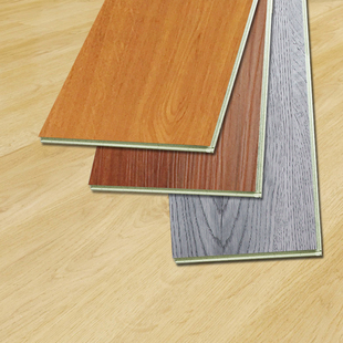 pvc地板加厚强化复合spc锁扣，地板家用耐磨防水塑胶石晶木地板垫