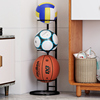 篮球收纳架家用室内简易足球排球，整理运动器材收纳筐球类置物架子