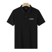 定制Logo翻领polo衫工作衣服 汽车4S店销售工装半袖T恤男厂服