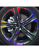 适用于起亚凯酷K5改装专用轮毂贴纸K5装饰专用保护轮胎防划痕贴纸