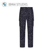 bmwstudio宝马男装夏季款，直筒宽松休闲裤，长裤裤子bm9p033npp029
