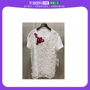 香港直邮giamba蕾丝，细节短袖t恤gpg9210