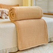 夏季毛毯单人珊瑚绒小毯子毛巾被午睡办公室盖毯午休沙发毯床上用
