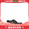 香港直邮潮奢santoni男士，光泽皮质绑带鞋