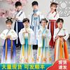 六一表演专用汉服男童国学服中国风儿童书童服装小学生古装女童古