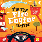 I’m the Fire Engine Driver，图书籍进口正版 Little Genius Books  David Semple 儿童绘本-交通工具/城市人文