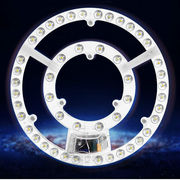 直径12至38cm圆形环形，led吸顶灯智能遥控器，控制三色变光护眼灯具