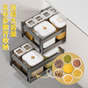 嵌入式米箱装米桶家用密封抽屉式米箱米缸面粉储存罐大米收纳盒