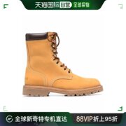 香港直邮celine男士黄色，牛皮绒面系带军靴3442735-84c-18la