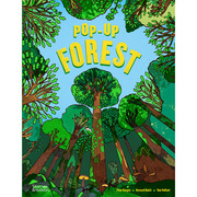 英文原版 Pop-Up Forest  弹出式森林 Thames and Hudson Fleur Daugey 关于世界各地树木的惊人事实插画绘本儿童科普书籍