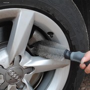 通用轮胎轮毂刷子汽车清洁加长硬软毛刷擦车去污神器洗车工具上光