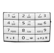 诺基亚手机字粒 NOKIA E66数字键 键盘 原配按键 白色