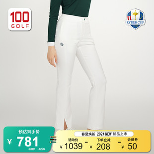 RyderCup莱德杯高尔夫服装女士长裤秋季柔软舒适保暖微喇叭女裤