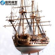 古典木质帆船模型，拼装套材--战舰圣菲利普号，s.felipe圣菲利浦