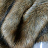 加厚长毛绒布料仿动物毛面料(毛，面料)仿皮草毛领马甲高档服装面料兽耳地毯