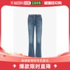 香港直邮潮奢 Levi'S 女士Middy 常规版型中腰直筒弹力牛仔裤