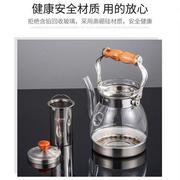 加厚玻璃茶壶电磁炉，专用煮茶壶大容量提梁泡，茶壶耐高温烧水壶套装
