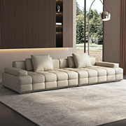 卡得利劳伦斯头层牛皮沙发客厅意式极简模块沙发大户型真皮沙发