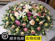 花干花花束园艺风情套装摆放花艺混合式绢花酒店餐会议北京