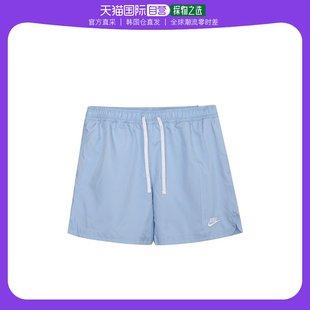 韩国直邮Nike耐克休闲裤男女同款蓝色简约日常百搭舒适柔软外穿