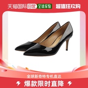 香港直邮SALVATORE FERRAGAMO 女士黑色漆皮高跟鞋 01-L435-64275