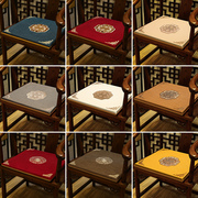 中式红木椅子坐垫茶桌椅子垫太师椅餐桌椅垫凳子防滑垫子座垫定制