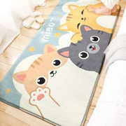 高档新地毯卧室少女床边毯家用客厅可睡可坐毛毯儿童房间撸猫感床