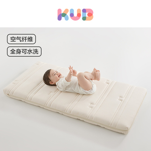 KUB可优比婴儿床垫空气纤维专用睡垫宝宝拼接床垫定制无甲醛zzz熊