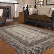 羊毛地毯客厅茶几毯家用轻奢简约卧室床边编织可擦洗欧式地垫定制
