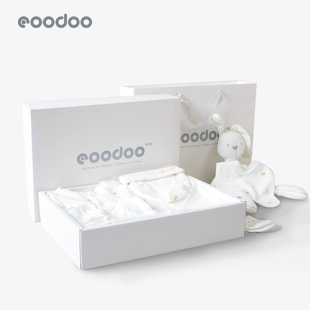 eoodoo品嘟婴儿套装新生儿礼盒，衣服春夏初生，满月宝宝见面礼物用品