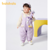 巴拉巴拉连体衣婴儿，衣服秋冬装外出抱衣哈衣爬服造型，连帽2023