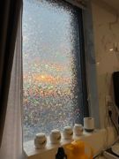 静电磨砂玻璃贴膜3d窗户，厨房防走光防窥视半透明透光不透人贴纸