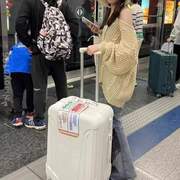 拉杆箱男静音旅高端扩展.超轻学生可24女出国留学行李箱寸万向轮