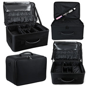 加高款大号隔板化妆箱包手提大容量跟妆师专业美容美发工具箱盒