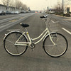 基洛夫自行车日式复古本车男女同款中老年内变速城市通勤公主矮梁