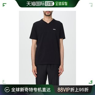 香港直邮潮奢 BOSS 波士 男士 men Boss T恤 50506347