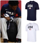 nike耐克男子短袖usa世界杯，梦之队篮球速，干半袖t恤av4352-100-451