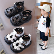 儿童凉鞋2一3岁男童婴幼儿包头0-1-3夏季宝宝软底防滑学步鞋小童