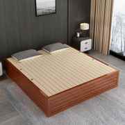 厂促箱体地台床，实木高箱储物床松木榻榻米简约收纳床板板式木