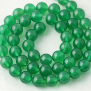 3-14mm天然绿玛瑙珠子散珠圆珠 饰品配件diy手工串珠手链手串材料
