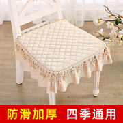 椅子垫子餐登坐垫简约现代红色，家用欧式板凳四季凳子，座垫餐椅通用