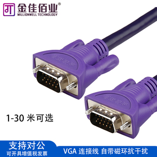 金佳佰业VGA线电脑显示器连接线视频线高清线投影仪数据线1.5米3