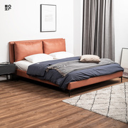 零号工厂极简现代科技布艺床可拆洗设计双人床北欧意式轻奢主卧床