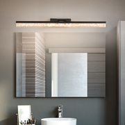镜前灯 卫生间浴室柜免打孔铝材防水雾简约镜柜专用led北欧镜子灯