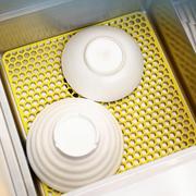 厨房水槽垫可折叠镂空沥水垫水池挡水板软硅胶多功能垫餐具隔热垫